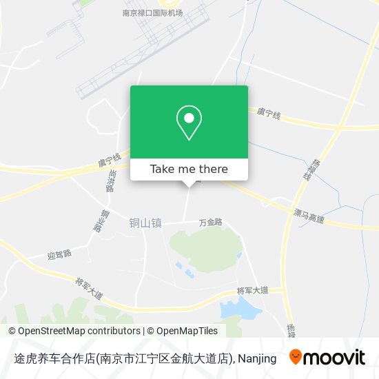 途虎养车合作店(南京市江宁区金航大道店) map