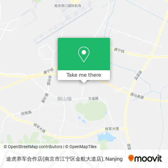 途虎养车合作店(南京市江宁区金航大道店) map