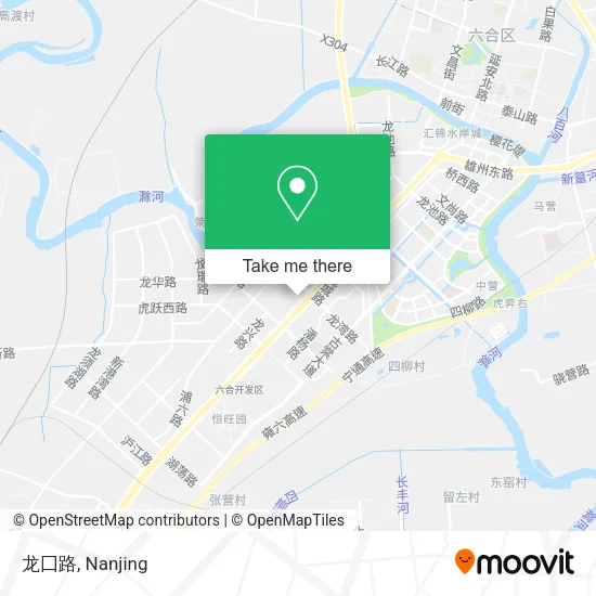 龙囗路 map