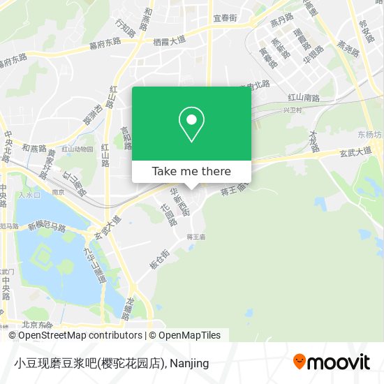 小豆现磨豆浆吧(樱驼花园店) map
