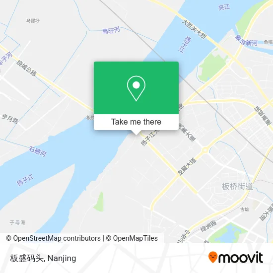 板盛码头 map
