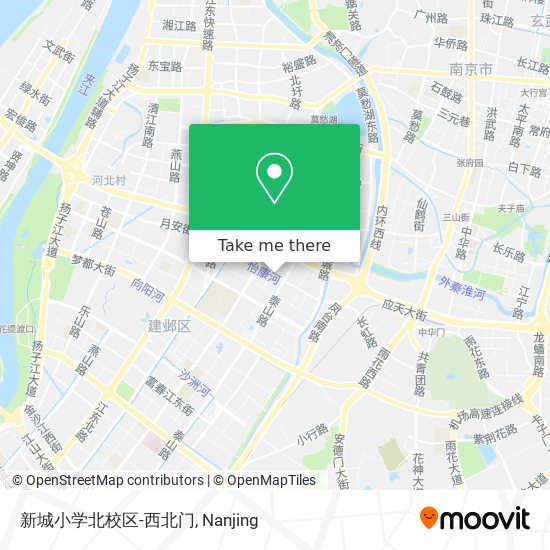 新城小学北校区-西北门 map