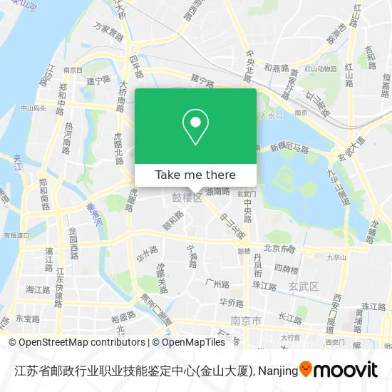 江苏省邮政行业职业技能鉴定中心(金山大厦) map