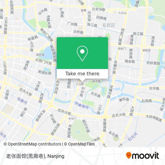 老张面馆(黒廊巷) map