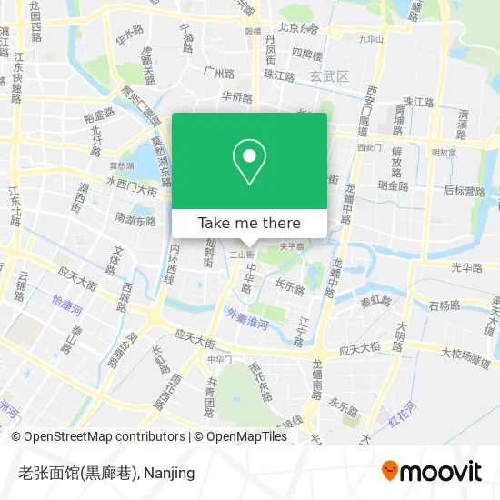 老张面馆(黒廊巷) map