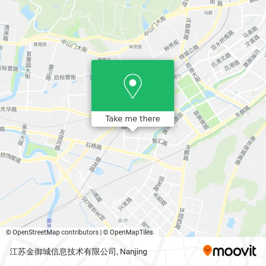 江苏金御城信息技术有限公司 map