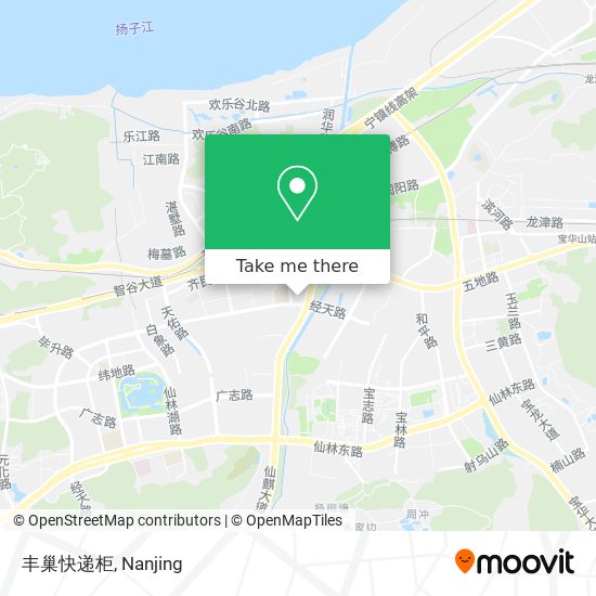 丰巢快递柜 map