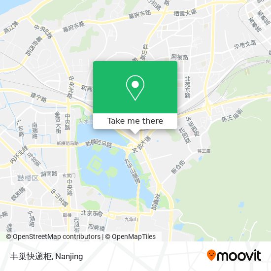 丰巢快递柜 map