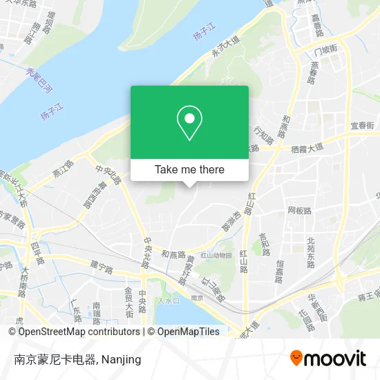 南京蒙尼卡电器 map