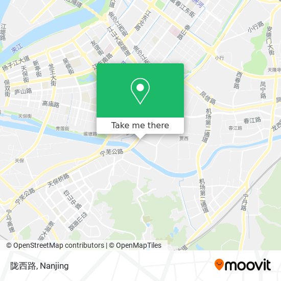 陇西路 map