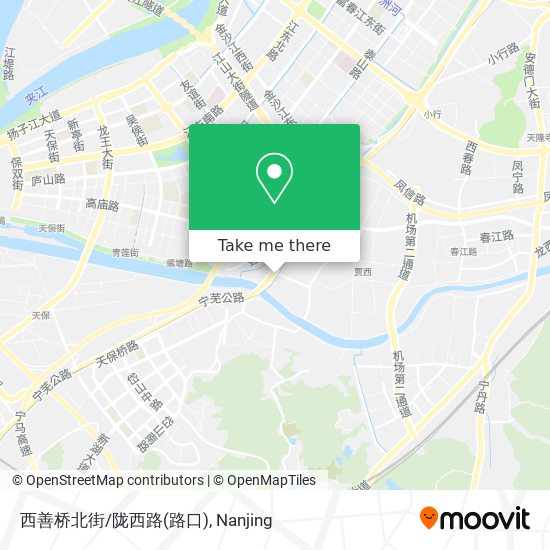 西善桥北街/陇西路(路口) map