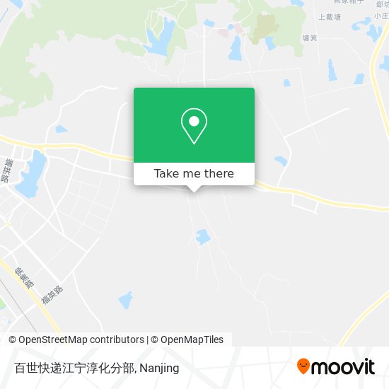 百世快递江宁淳化分部 map