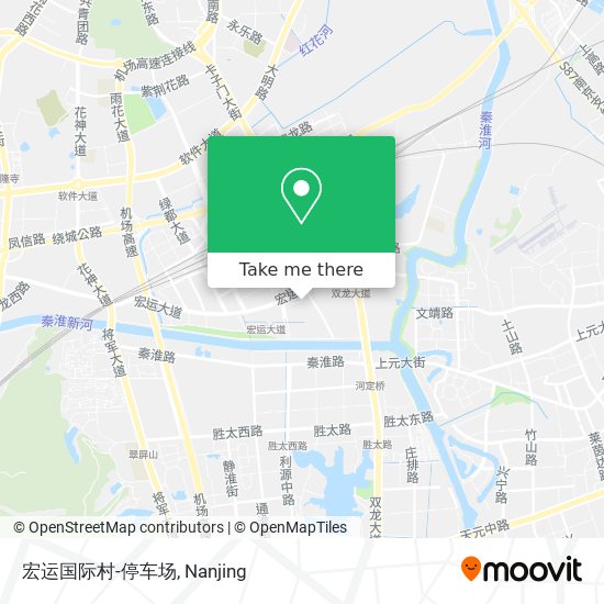 宏运国际村-停车场 map