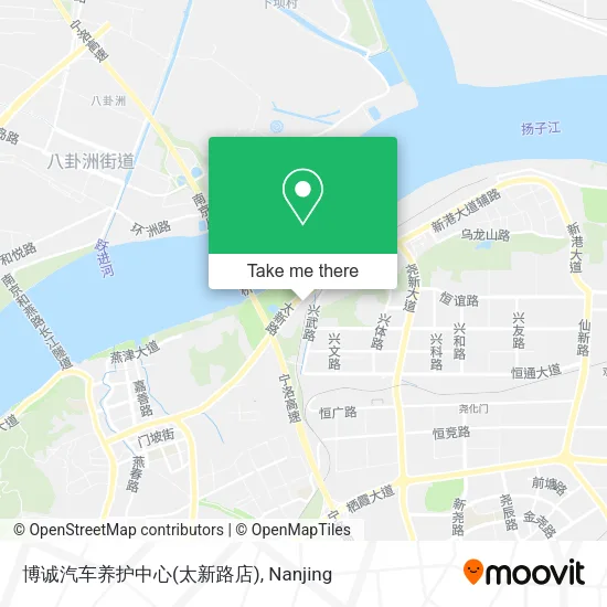 博诚汽车养护中心(太新路店) map