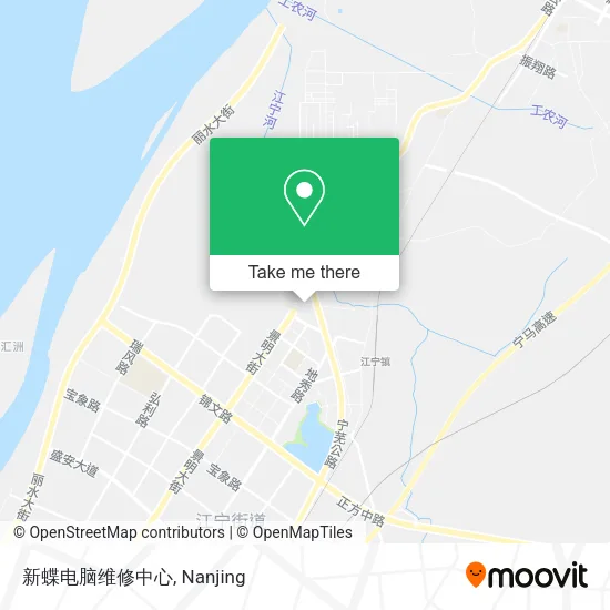 新蝶电脑维修中心 map