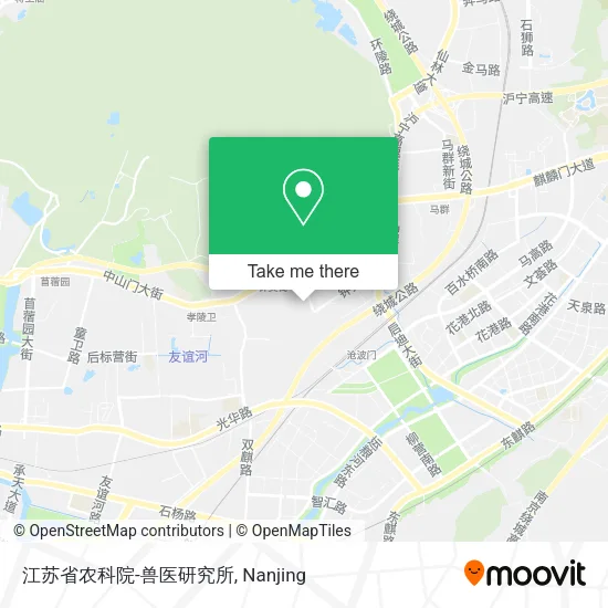 江苏省农科院-兽医研究所 map