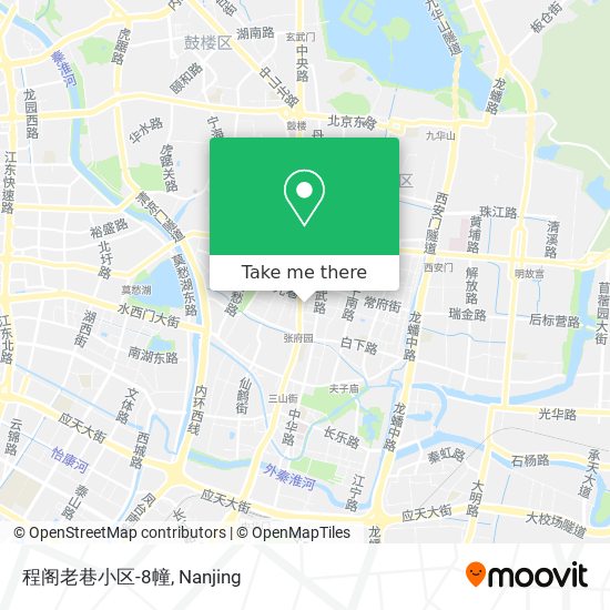 程阁老巷小区-8幢 map