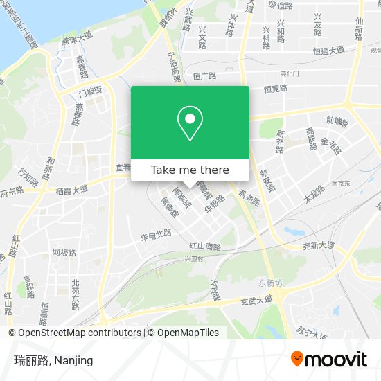 瑞丽路 map