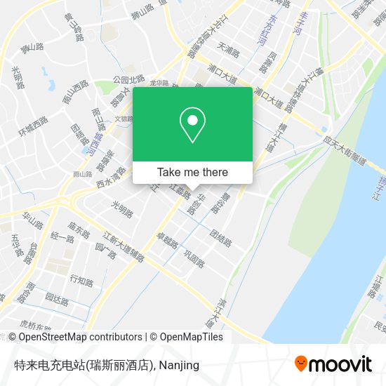 特来电充电站(瑞斯丽酒店) map