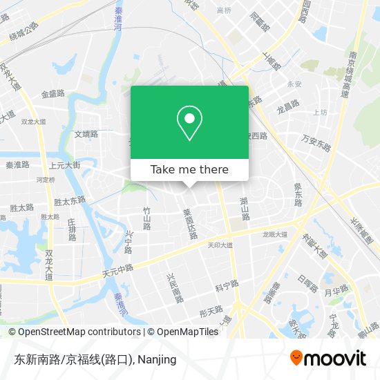 东新南路/京福线(路口) map