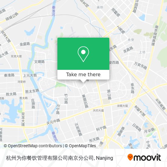 杭州为你餐饮管理有限公司南京分公司 map