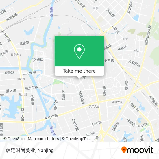 韩廷时尚美业 map