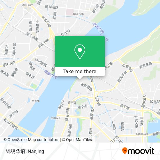 锦绣华府 map
