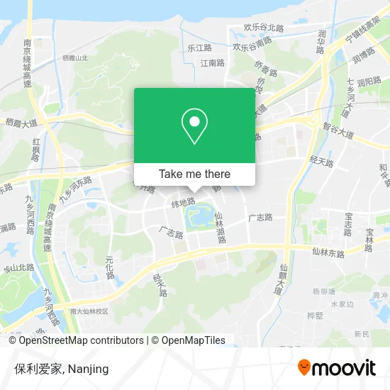 保利爱家 map