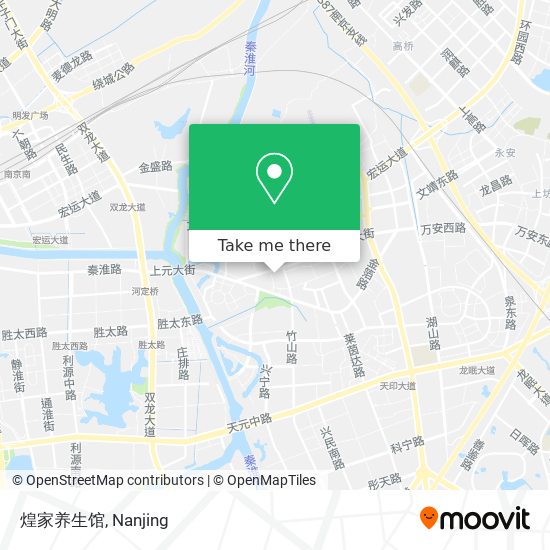 煌家养生馆 map