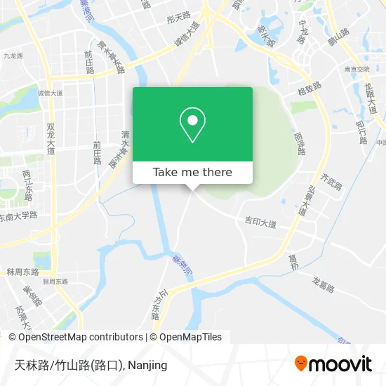 天秣路/竹山路(路口) map