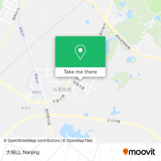 大铜山 map