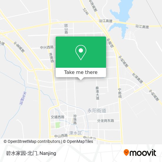碧水家园-北门 map