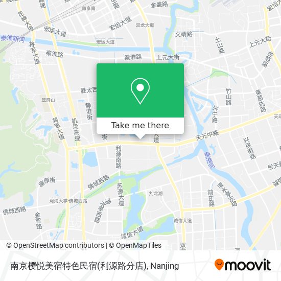 南京樱悦美宿特色民宿(利源路分店) map