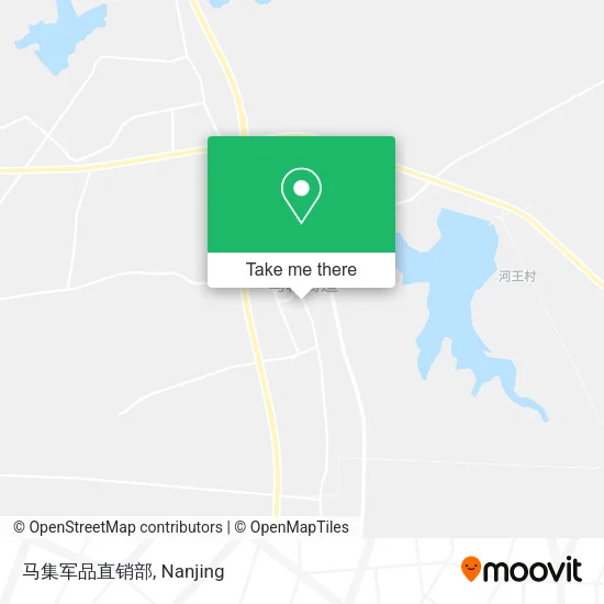 马集军品直销部 map