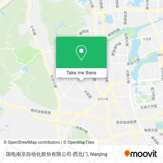 国电南京自动化股份有限公司-西北门 map