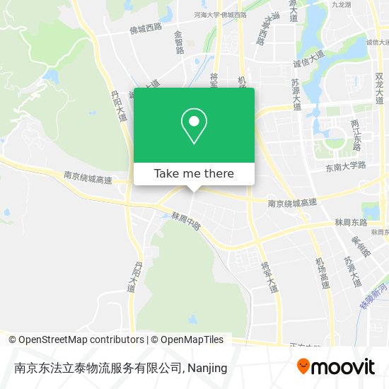 南京东法立泰物流服务有限公司 map