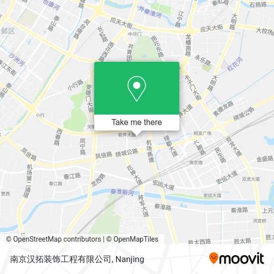 南京汉拓装饰工程有限公司 map