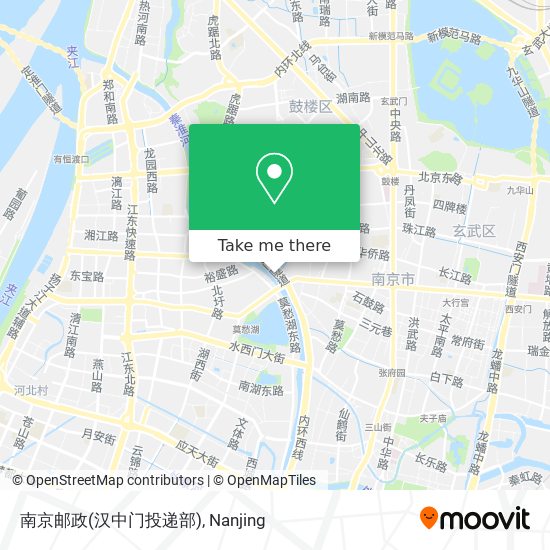 南京邮政(汉中门投递部) map