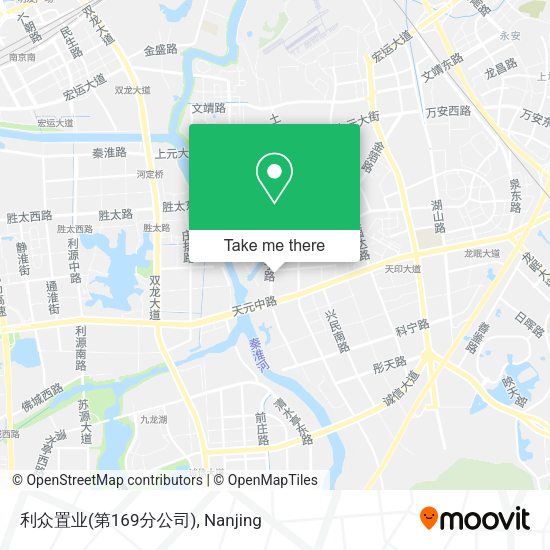 利众置业(第169分公司) map