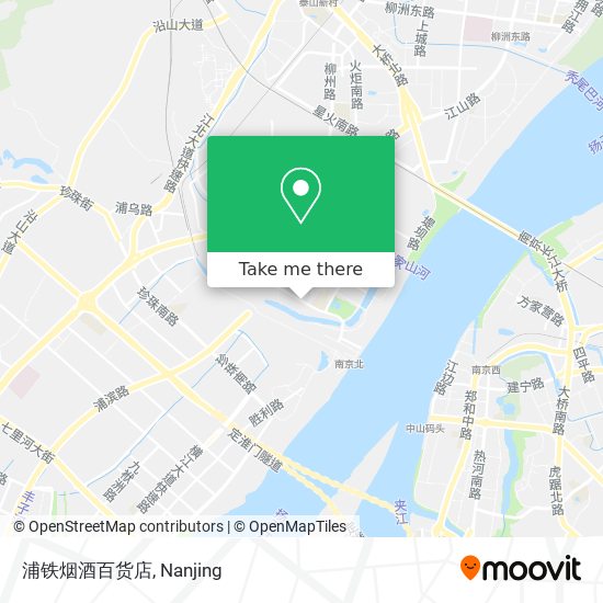 浦铁烟酒百货店 map