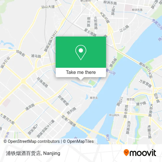 浦铁烟酒百货店 map