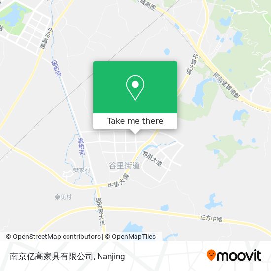 南京亿高家具有限公司 map