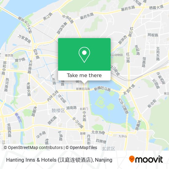 Hanting Inns & Hotels (汉庭连锁酒店) map