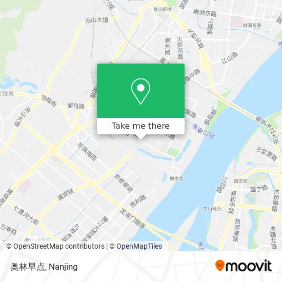 奥林早点 map
