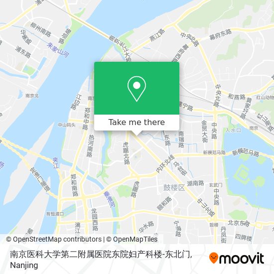 南京医科大学第二附属医院东院妇产科楼-东北门 map