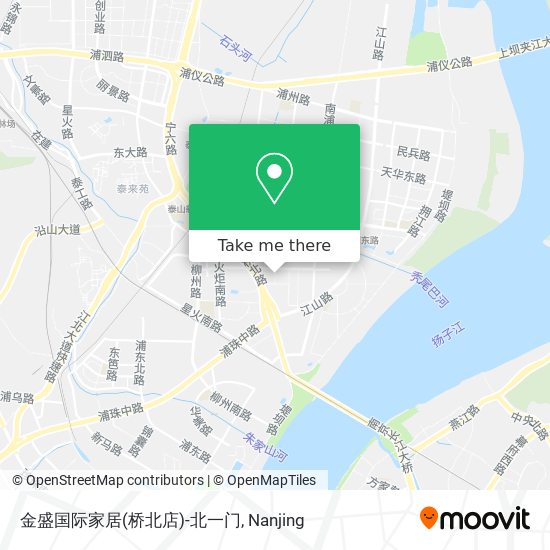 金盛国际家居(桥北店)-北一门 map