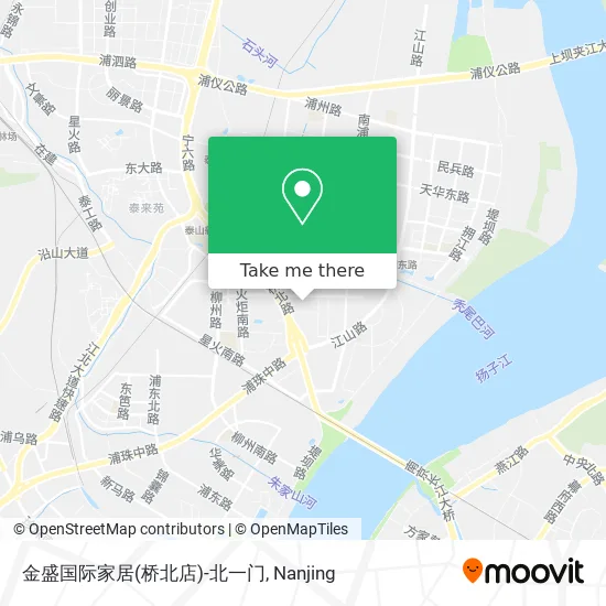 金盛国际家居(桥北店)-北一门 map