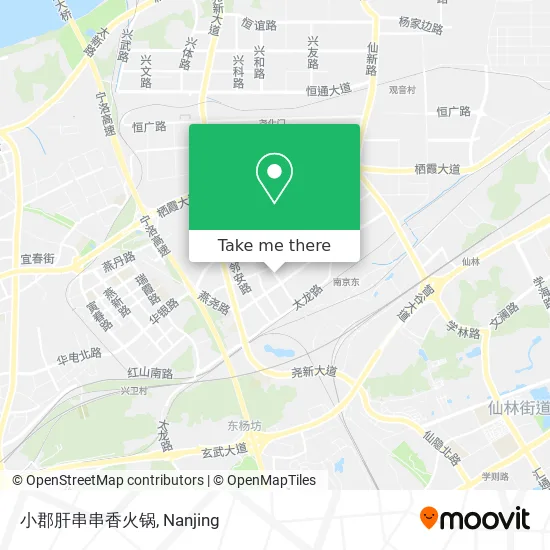 小郡肝串串香火锅 map