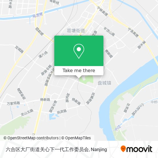 六合区大厂街道关心下一代工作委员会 map
