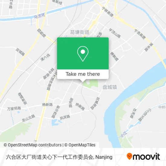 六合区大厂街道关心下一代工作委员会 map